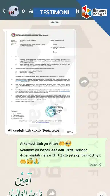 Testimoni Orang Tua 1