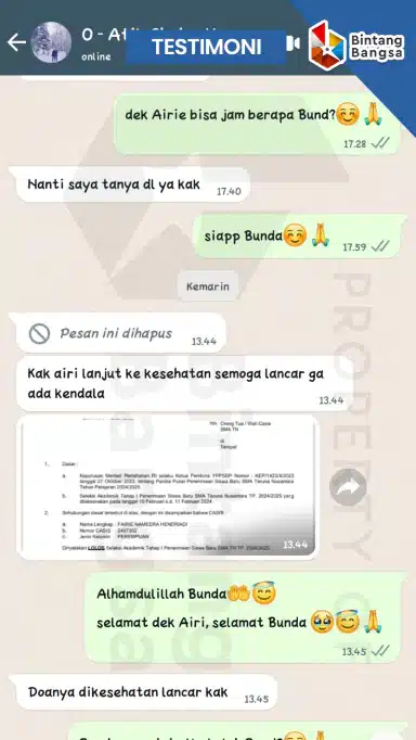 Testimoni Orang Tua 2