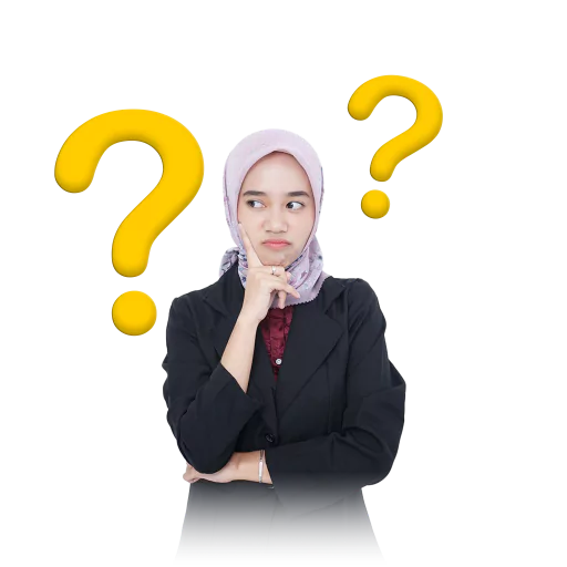 Woman with Question
